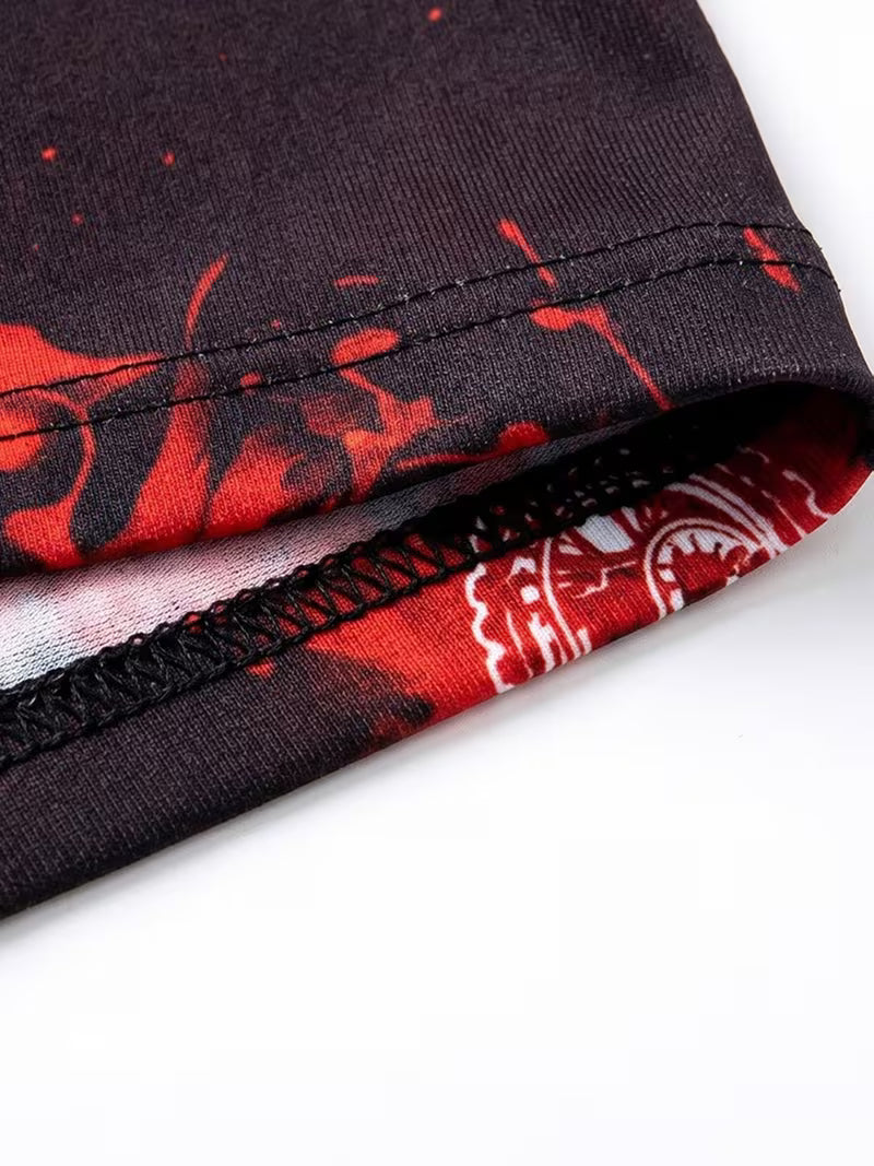 7pcs Off Road Motorcycle All Over Print Boys Boxer Briefs