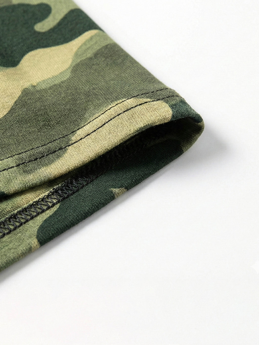5pcs Boys Camouflage Print Half Fly Front Boxer Briefs