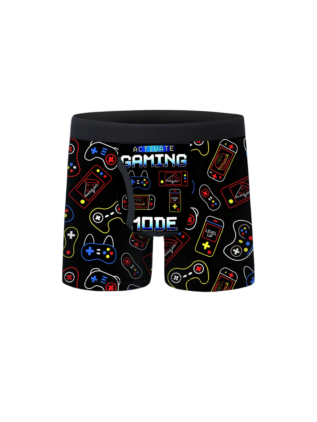 5pcs Pixel Block Game Character All Over Print Boxer Briefs